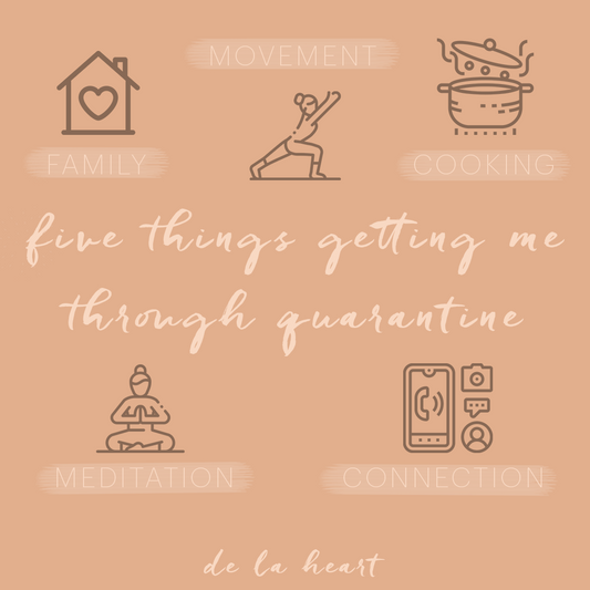 5 Things Getting Me Through Postpartum in Quarantine