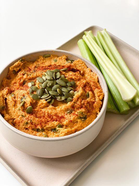 Homemade Pumpkin Hummus