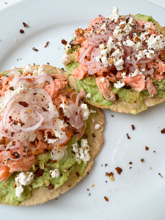 Salmon Tostadas: The (20-Minute) Fast-Breaking Meal