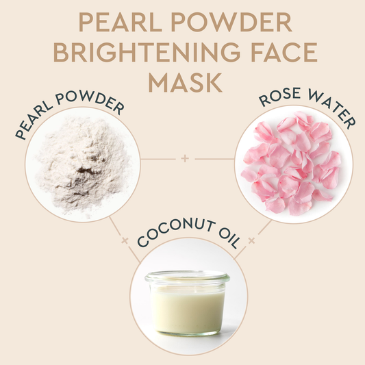 Pearl Powder Brightening Face Mask