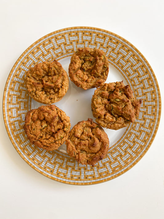 Healthy Eats: Vegan Carrot & Zucchini Muffins (GF)