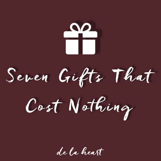 Gifts That Cost Little to Nothing
