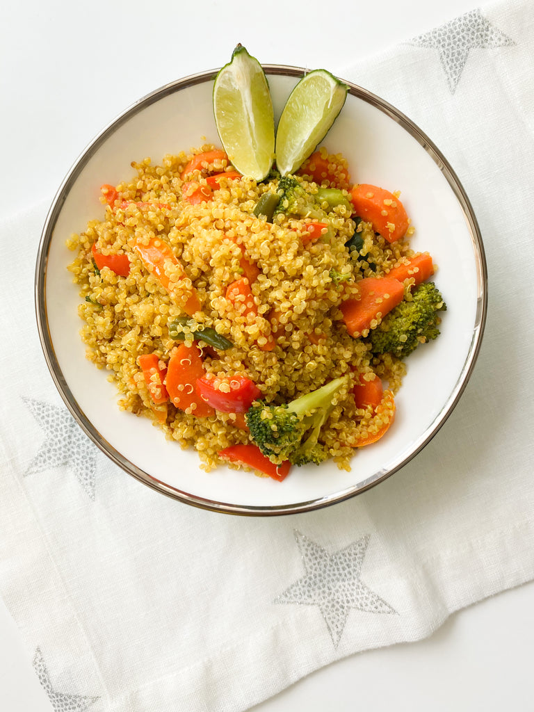 Turmeric Veggie Quinoa