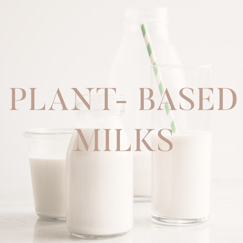 My Go-To Plantbased Milks