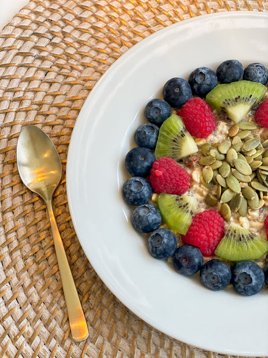 Overnight Oats with Chia Seeds