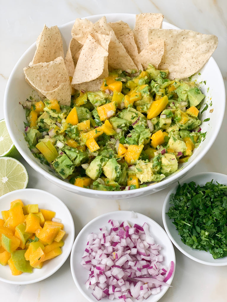 Tropical Mango Guacamole