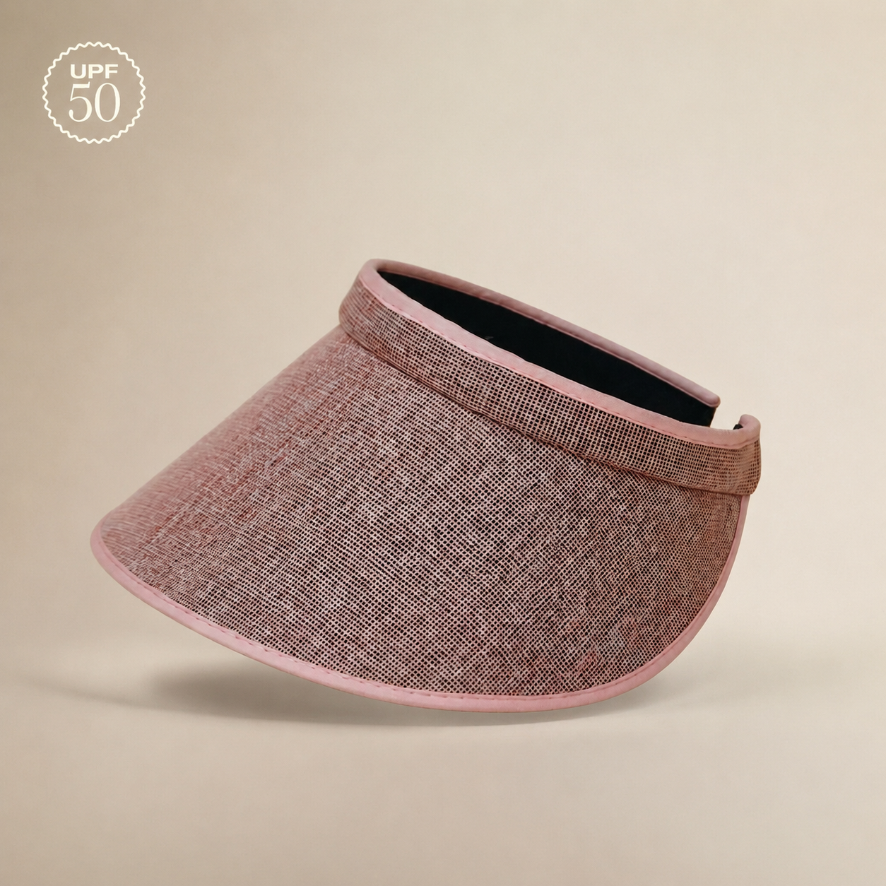 THE VISOR - PINK LATTE